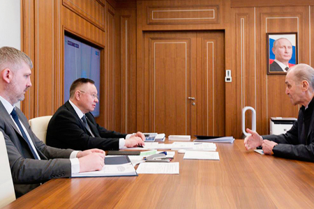 Министр строительства и ЖКХ РФ Ирек Файзуллин провел рабочую встречу с президентом НОПРИЗ