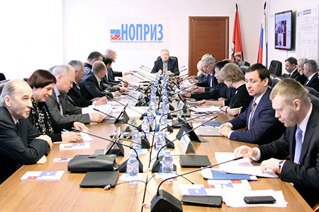 Президент НОПРИЗ Михаил Посохин провел заседание Совета Нацобъединения